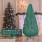 Premium Upright Christmas Tree Storage Bags Holds up to 9 Ft Christmas Tree Bag Storage Heavy Duty 600D Canvas Christmas Tree Covers with Hem, Zipper, Handles, Protects from Dust & Moisture